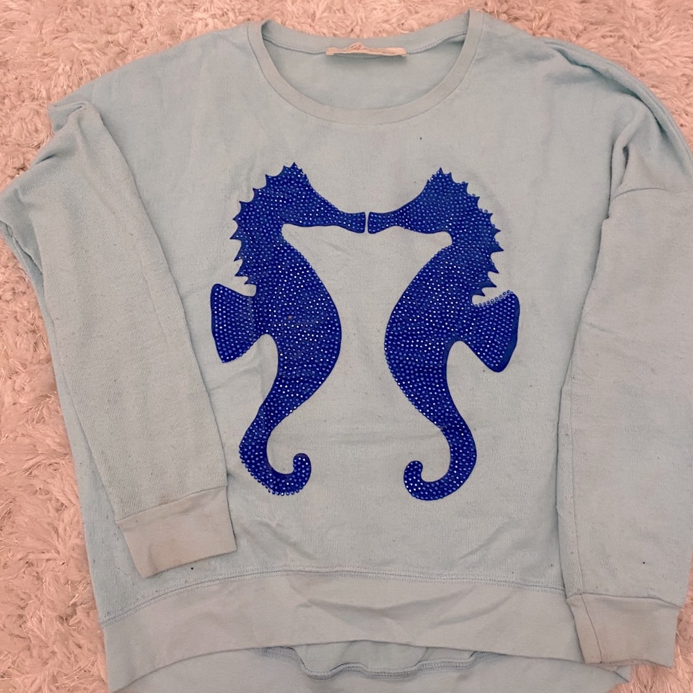 Super soft seahorse sweater